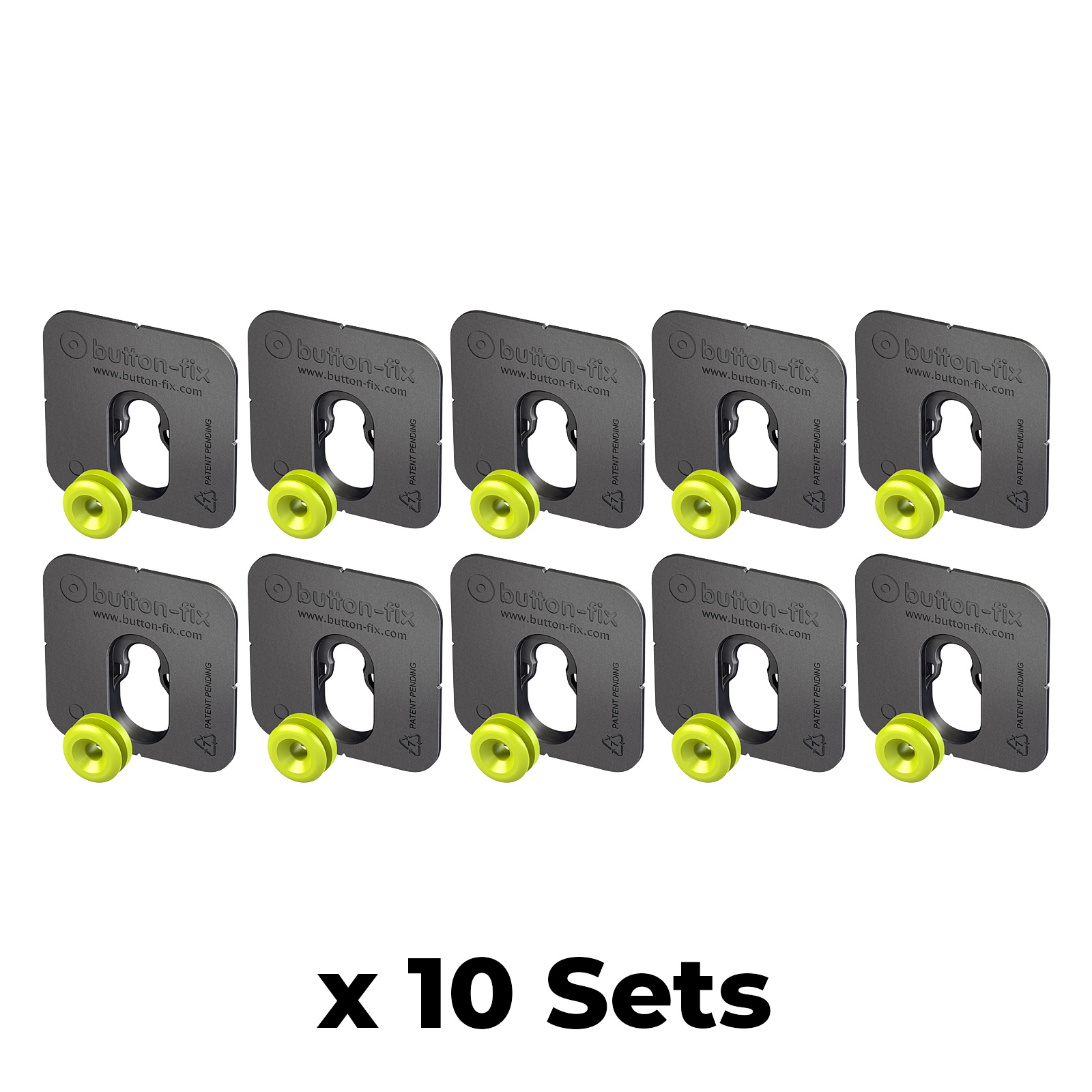 Button Fix Type 1 Bonded Bracket Marker Guide Kit Connecting 90º Degree Panels Quality x10
