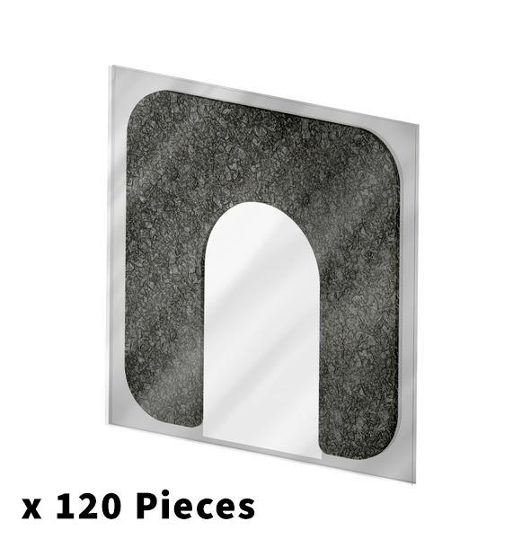 Button Fix Type 1 Bonded Bracket Self-Adhesive Fix-Pad Connecting Panels x120