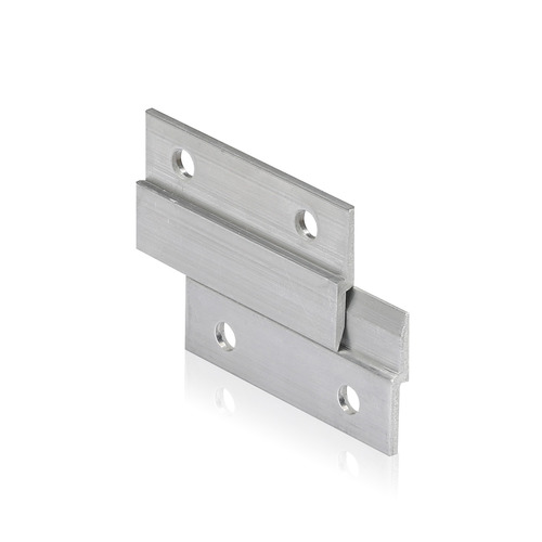 2'' Aluminum French Cleat, Interlocking Wall Mounting Bracket Hanger 