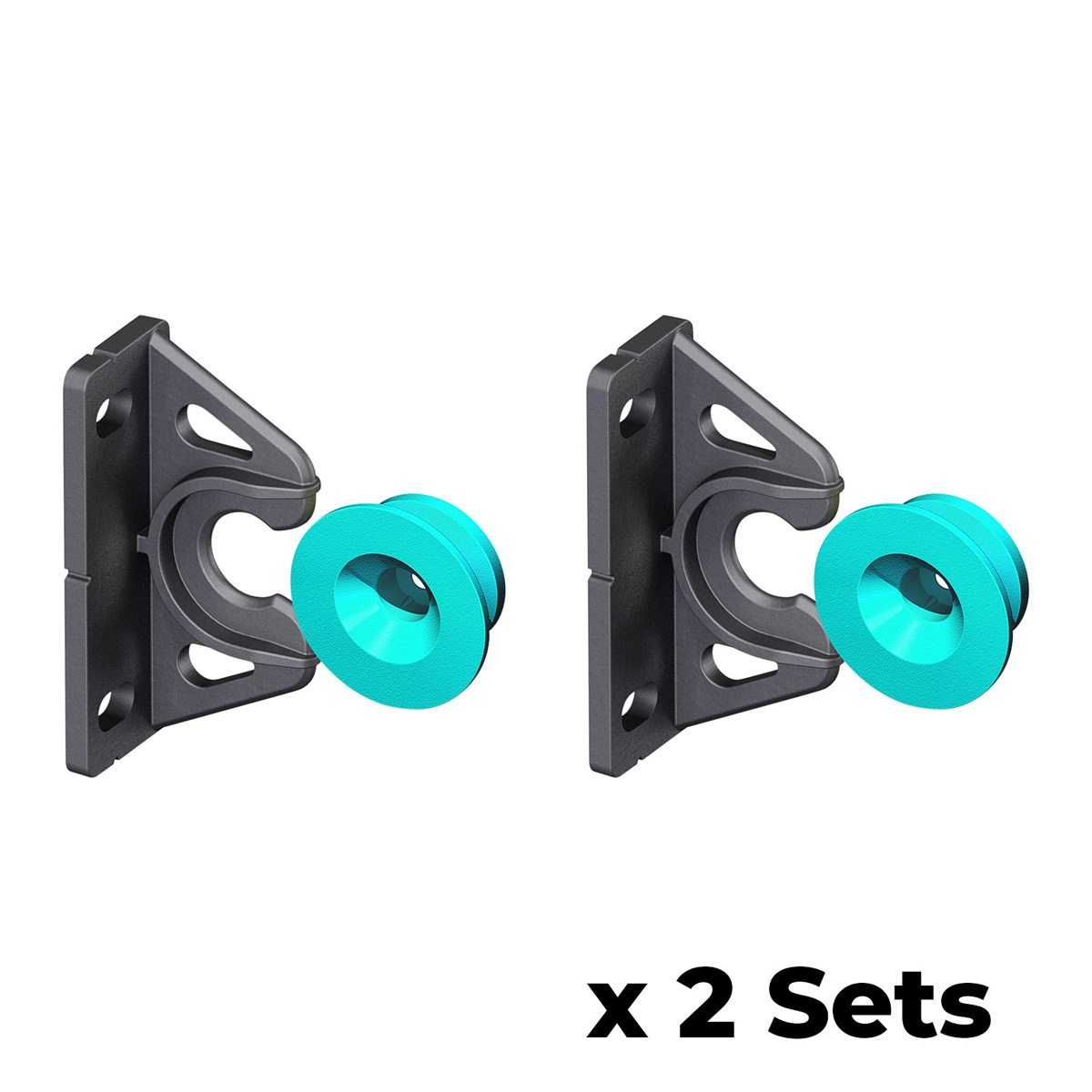 Button Fix Type 2 Bracket Marker Connecting 90º Degree Panels with New Upgraded Button x2