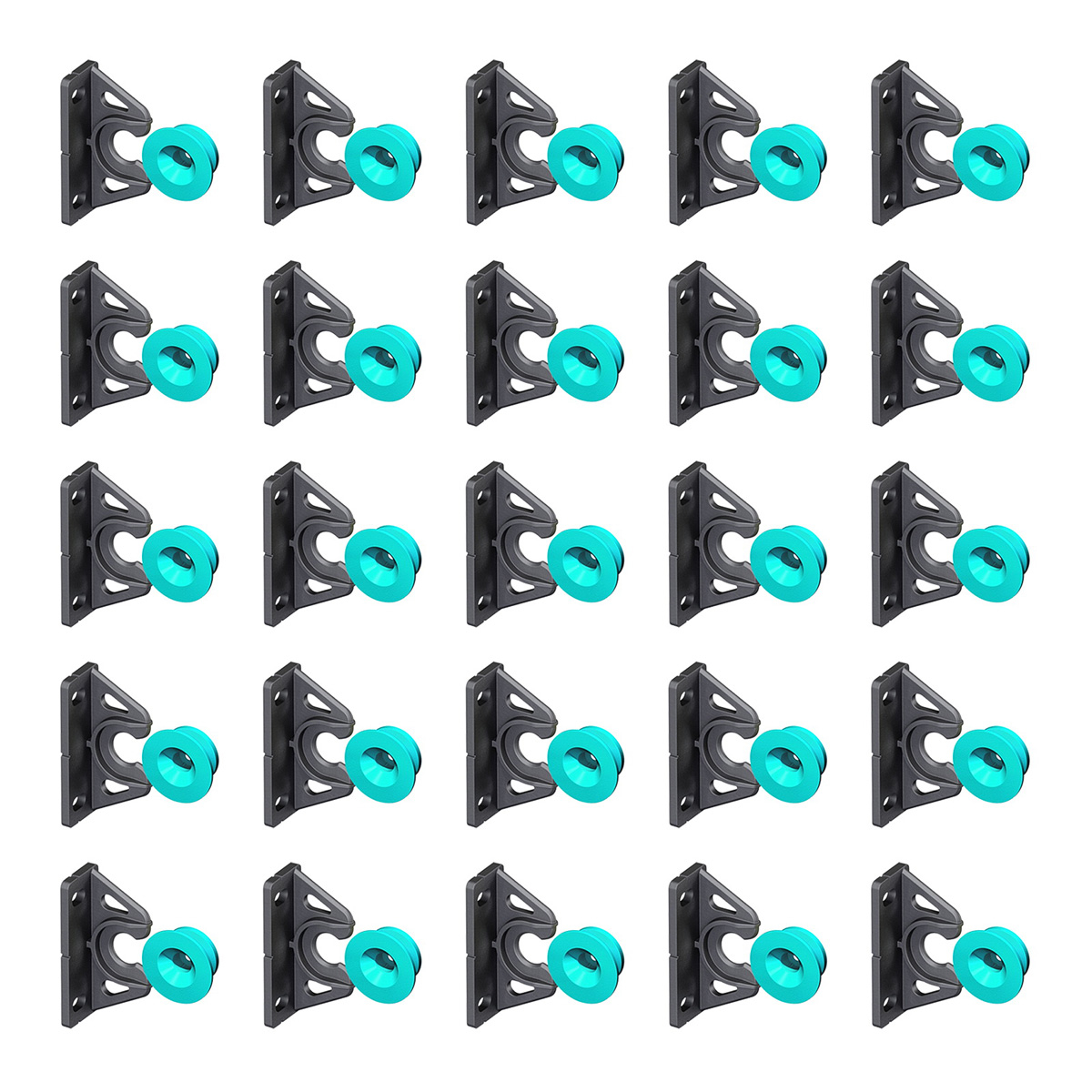 Button Fix Type 2 Bracket Marker Connecting 90º Degree Panels with New Upgraded Button x20