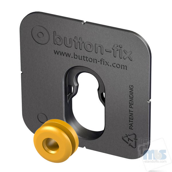 Type 1 Bonded  Fix + Button for Euro screw