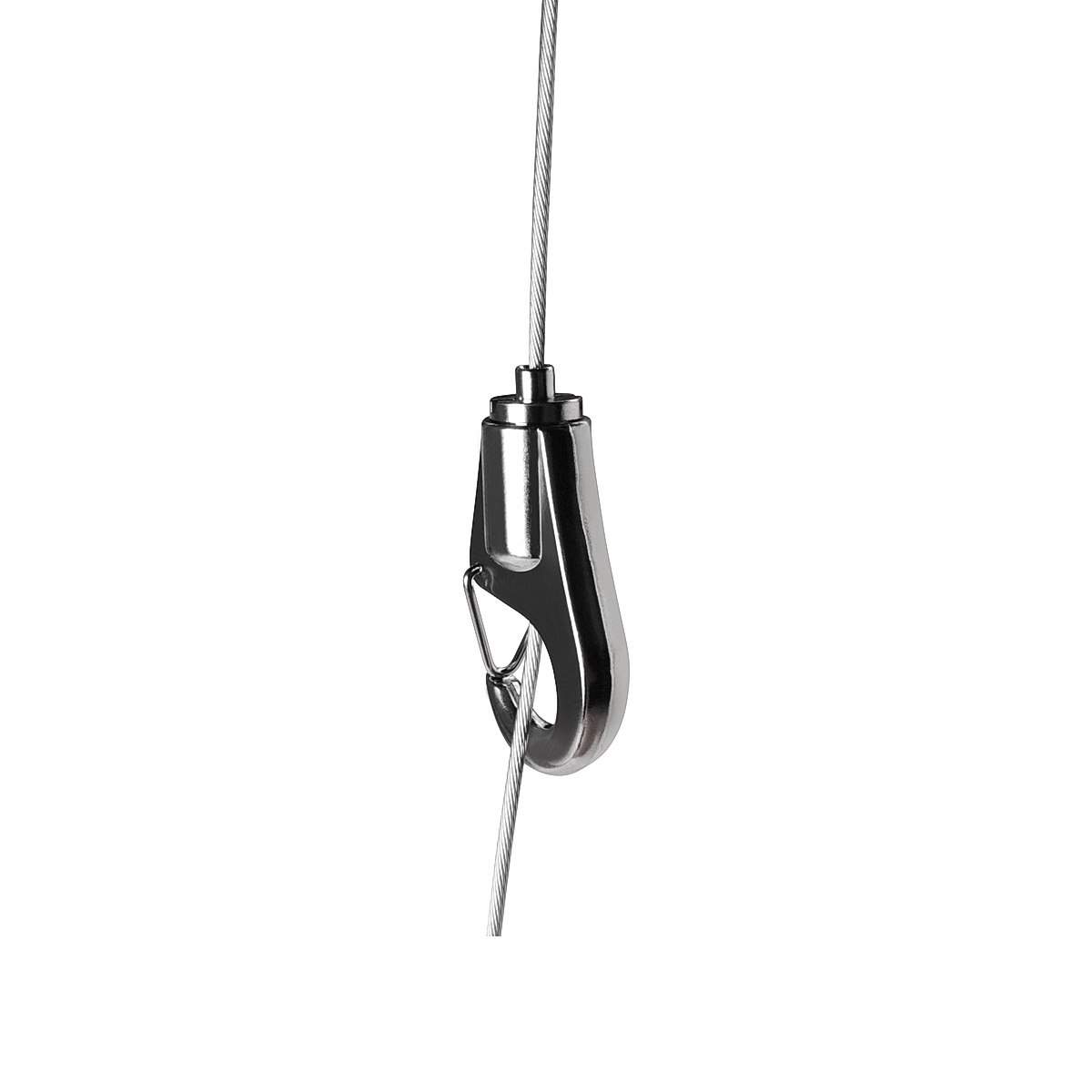 Self-Gripping Hook with Safety Lock  (For Cable Diameter 0.06'' to 0.08'')
