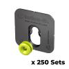 Button Fix Type 1 Bonded Bracket Marker Guide Kit Connecting 90º Degree Panels x250