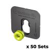 Button Fix Type 1 Bonded Bracket Marker Guide Kit Connecting 90º Degree Panels x50