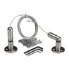 Stainless Steel Cable System Kit  Multi Angle, Cable Diameter: 1/16'' (1.5 mm) Length 13' 1''  (4.00M)