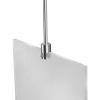 Ceiling Suspended Rod Kit - 6' - Stainless Steel - 1/4'' Diameter Rod