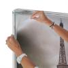 Aluminum Front Load Easy Snap Wall Poster Frame, Silver, 1.25'' profile,  30''x40''