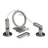 Stainless Steel Cable System Kit  Multi Angle, Cable Diameter: 1/16'' (1.5 mm) Length 13' 1''  (4.00M)