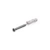 #8 Zinc Screw and Anchor Package for Concrete (For ANC2 pre drill a 1/4'' in hole)